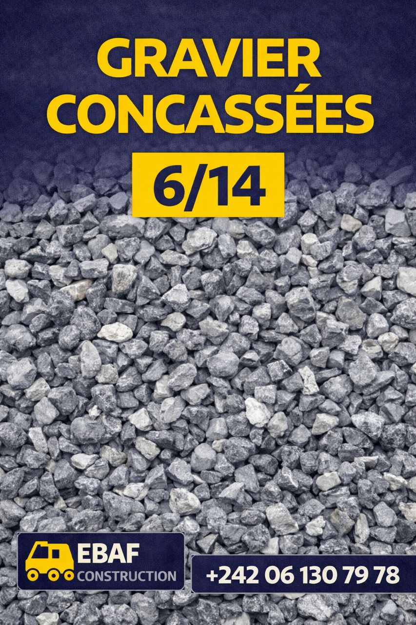 Gravier Concassées 8 m³