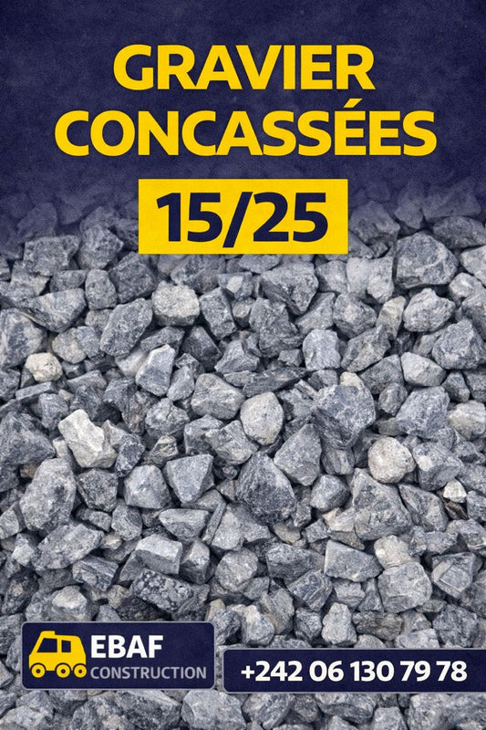 Gravier Concassées 8 m³